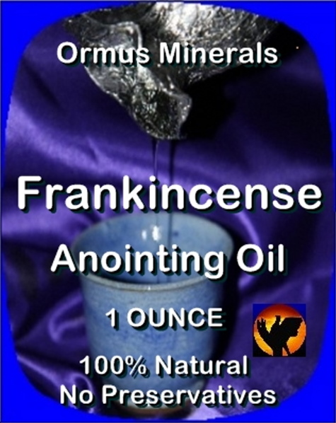 Ormus Minerals -Anointing Oil with Frankincense
