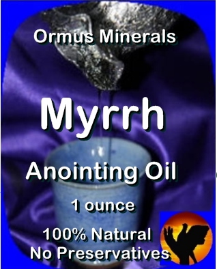 Ormus Minerals -MYRRH Anointing Oil