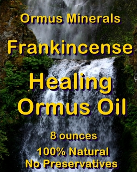 Ormus Minerals -FRANKINCENSE Healing Ormus Oil