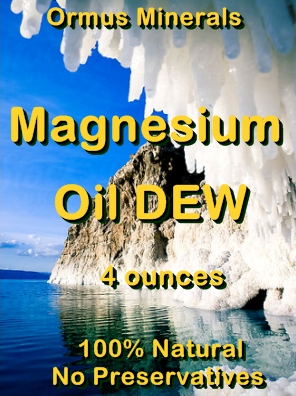 Ormus Minerals -Pure Magnesium Oil Dew