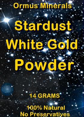 Ormus Minerals -Stardust White Gold Powder